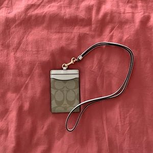 Coach ID card holder